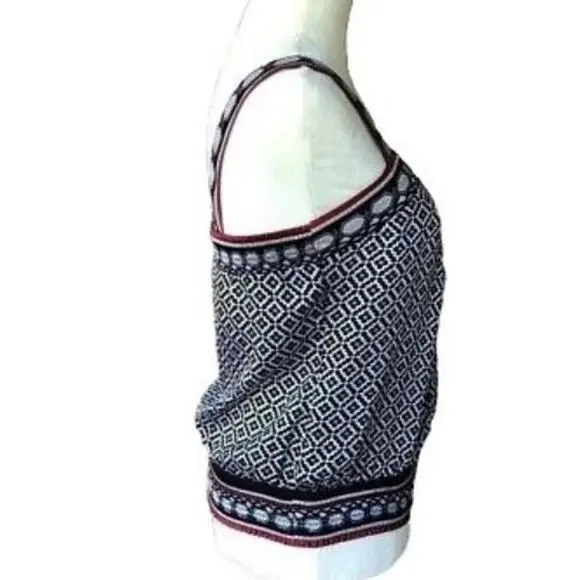 WHBM Cami Sleeveless Top – Floral Blouson Elastic Waist – Size Small - Picture 3 of 3